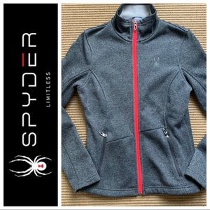 Spyder light zip jacket sz S